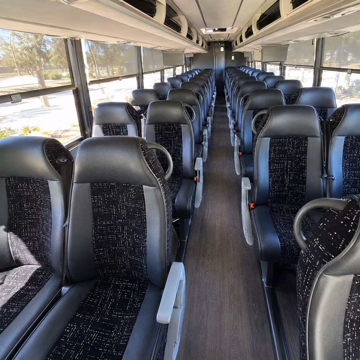 dearborn event transportation on a private charter bus