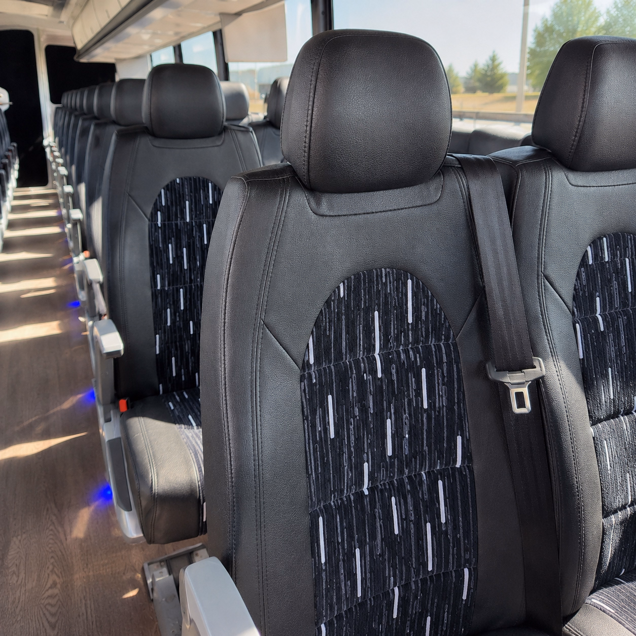 farmington hills government military charter bus services