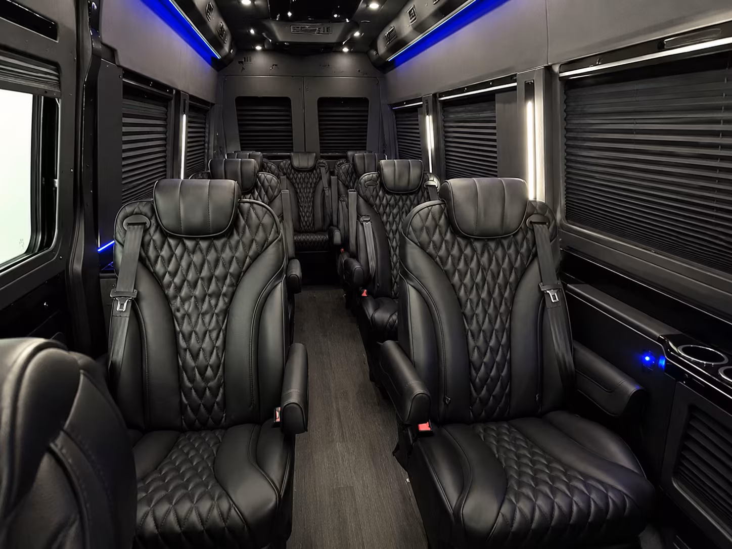 westland wedding transportation onboard seating
