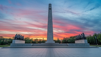 the war memorial