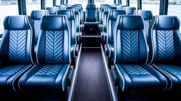 westland 15 passenger minibus inside
