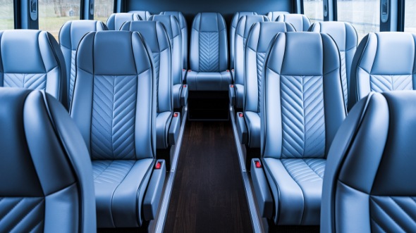 westland 18 passenger minibus interior