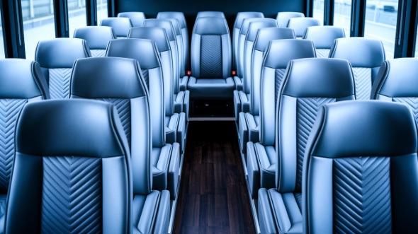 westland 20 passenger minibus interior