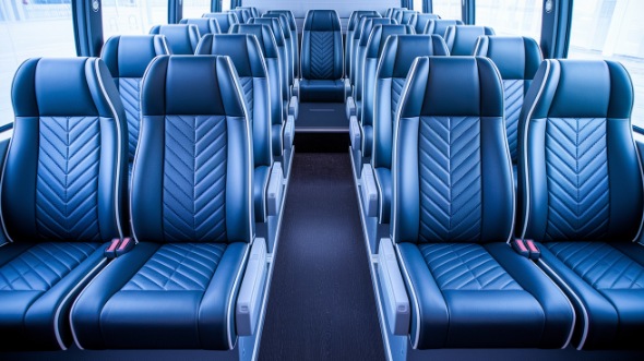 westland 25 passenger minibus inside