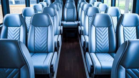 westland 25 passenger minibus interior