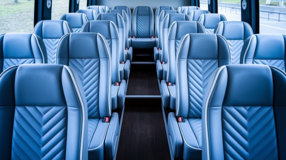 westland 28 passenger minibus interior