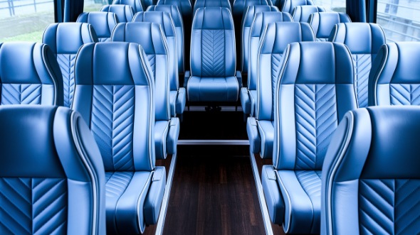 westland 30 passenger minibus interior