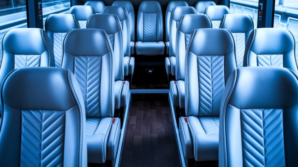 westland 35 passenger minibus inside