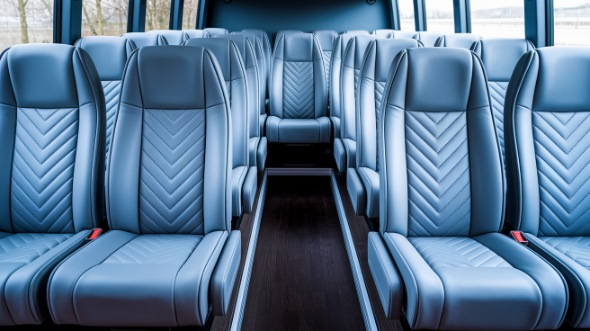 westland 35 passenger minibus interior