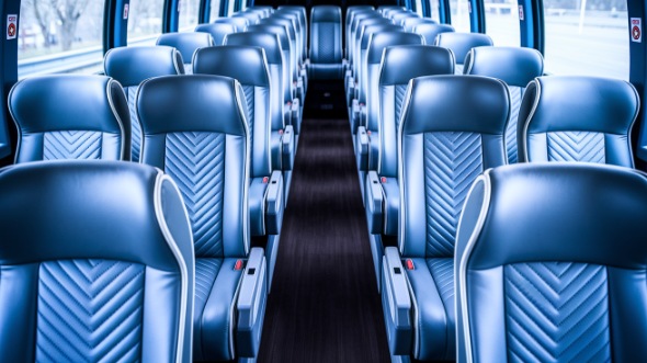 westland 50 passenger charter bus interior