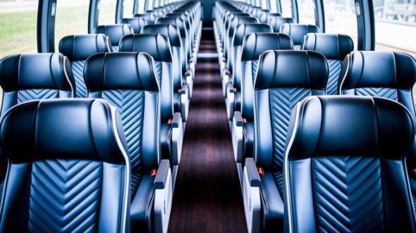 westland 54 passenger charter bus inside
