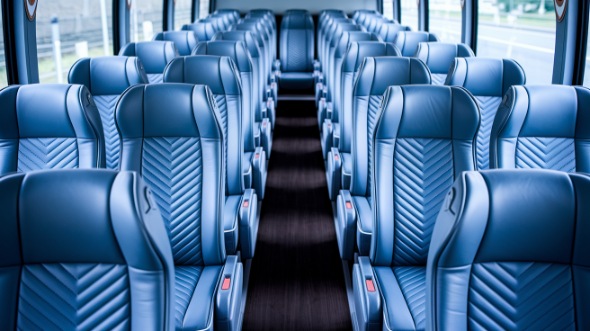 westland 54 passenger charter bus interior