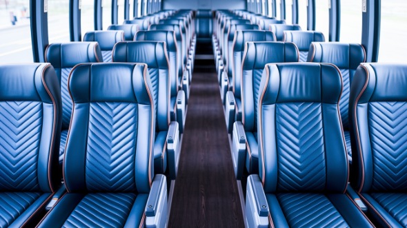 westland 54 passenger charter bus rental