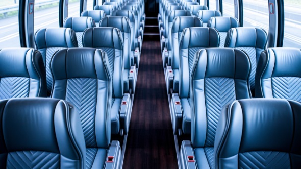 westland 56 passenger charter bus interior