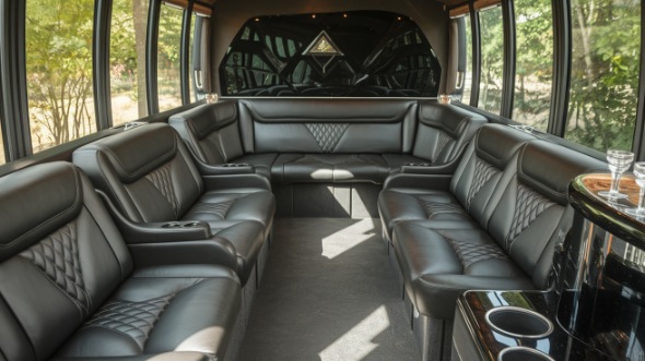 westland sprinter limo rental inside