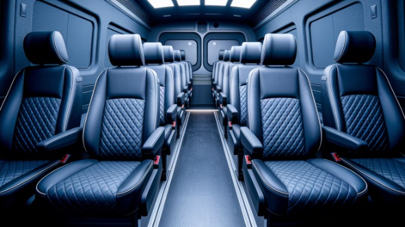 westland sprinter van with driver interior
